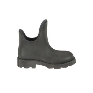 Burberry Women's Marsh Low Pull-on Boots in Black Size 38